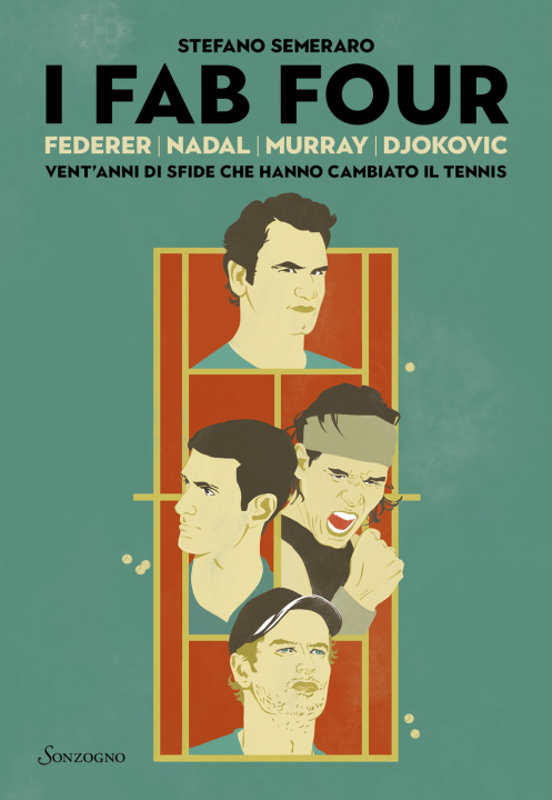 Kniha Fab Four. Federer, Nadal, Murray, Djokovic: vent’anni di sfide che hanno cambiato il tennis Stefano Semeraro