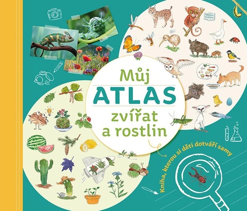 Book Můj atlas zvířat a rostlin Monika Kopřivová