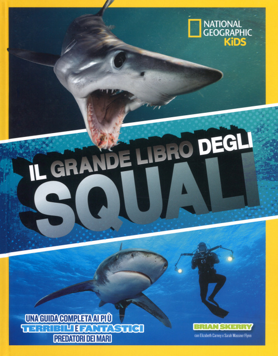 Könyv grande libro degli squali Brian Skerry