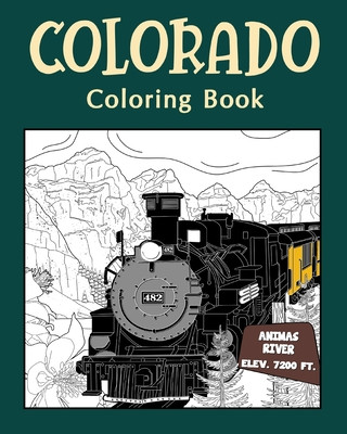 Kniha Colorado Coloring&#3642; Book Paperland
