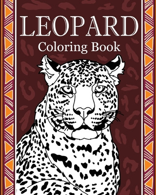 Kniha Leopard Coloring Book Paperland