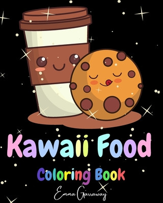 Книга Kawaii Food Coloring Book Emma Garraway