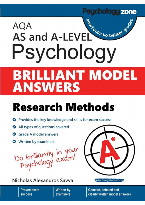 Knjiga AQA Psychology BRILLIANT MODEL ANSWERS Nicholas Savva