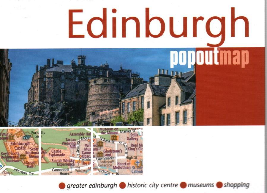 Materiale tipărite Edinburgh PopOut Map 