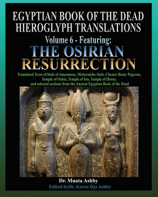 Carte Egyptian Book of the Dead Hieroglyph Translations Volume 6 Featuring The Osirian Resurrection Muata Ashby