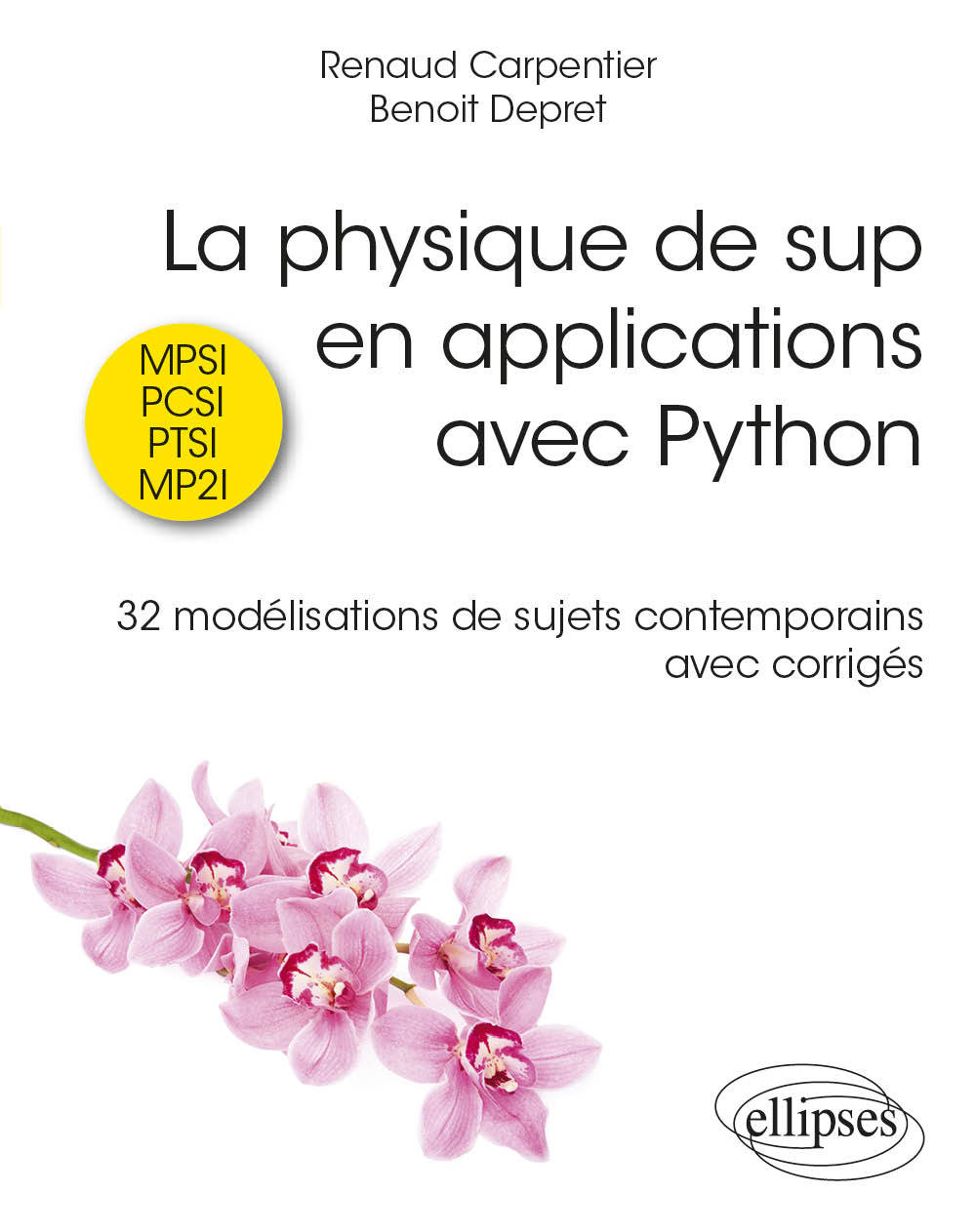 Knjiga La physique de sup en applications avec Python Carpentier