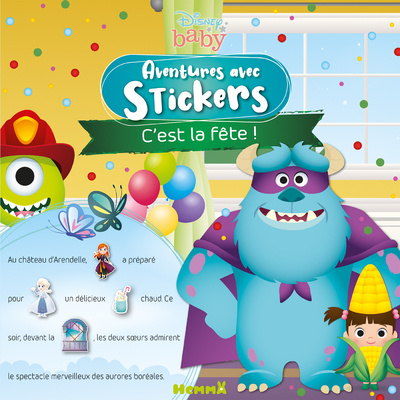 Book Aventures avec Stickers - C'est la fête ! collegium