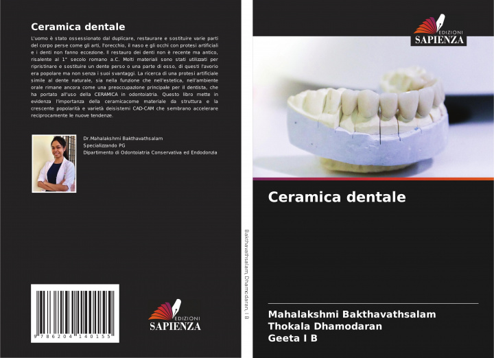 Könyv Ceramica dentale Thokala Dhamodaran