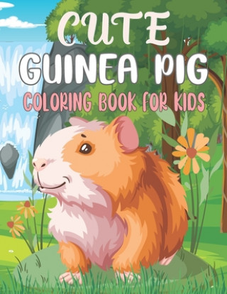 Kniha Guinea Pig Coloring Book For Kids Rr Publications