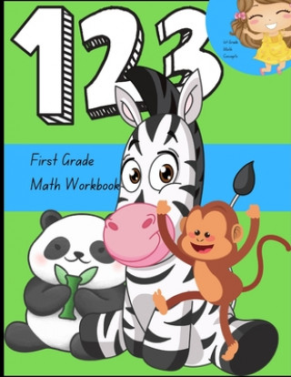 Knjiga First Grade Math Workbook Danielle Madrid