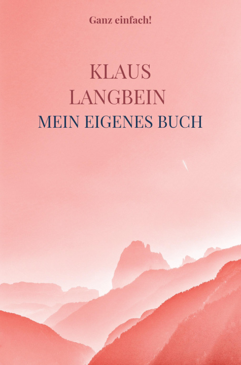 Book Mein eigenes Buch Klaus Langbein