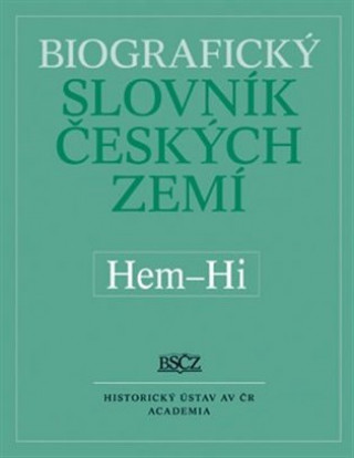 Kniha Biografický slovník českých zemí (Hem-Hi) 24.díl Zdeněk Doskočil