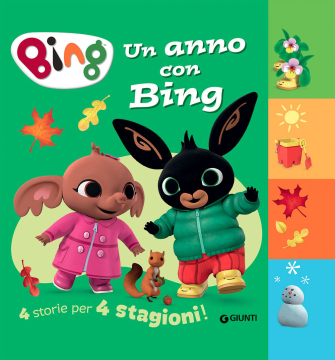 Kniha anno con Bing. 4 storie per 4 stagioni Silvia D'Achille