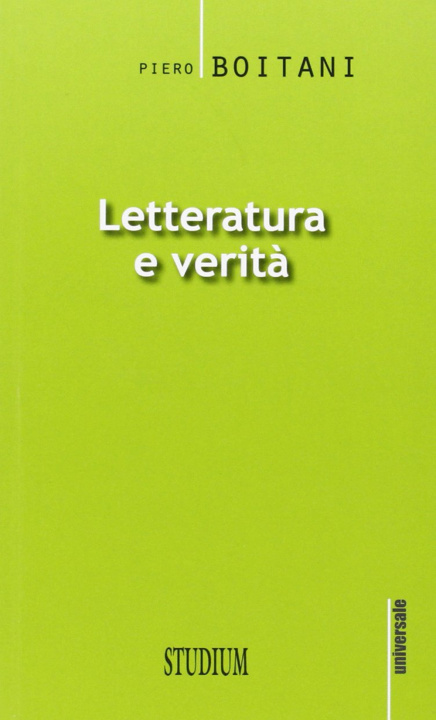 Boek Letteratura e verità Piero Boitani