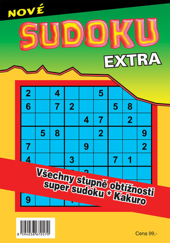 Kniha Sudoku extra 