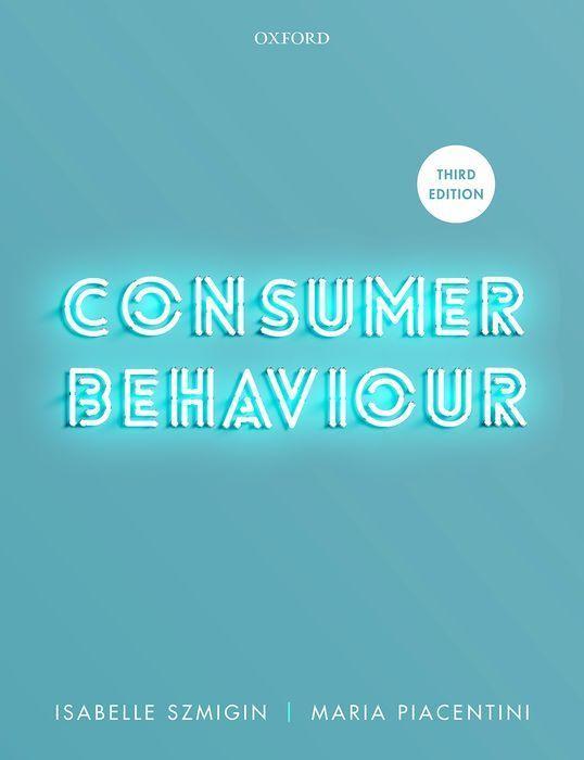 Book Consumer Behaviour Isabelle Szmigin