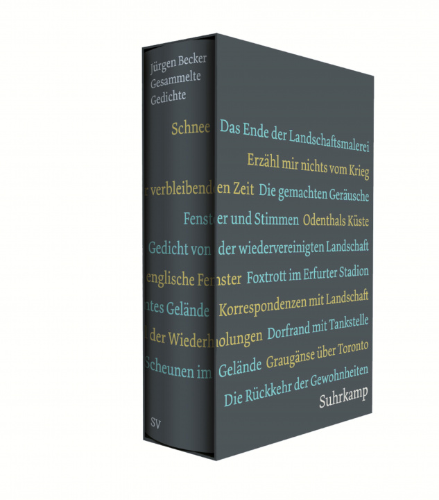 Knjiga Gesammelte Gedichte Marion Poschmann