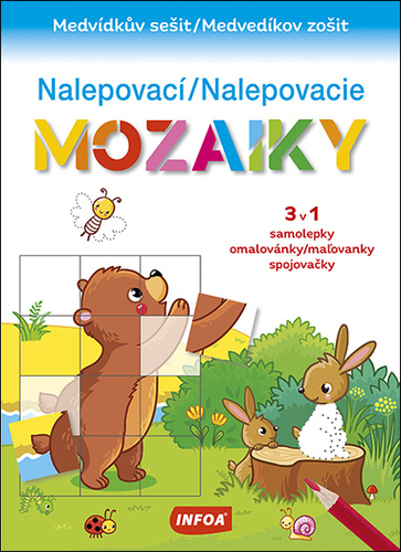 Książka Nalepovací/Nalepovacie mozaiky 