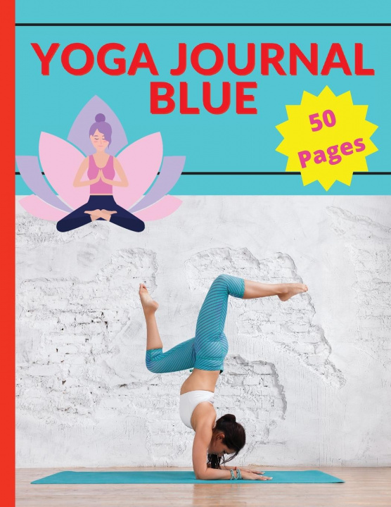 Knjiga YOGA JOURNAL BLUE 