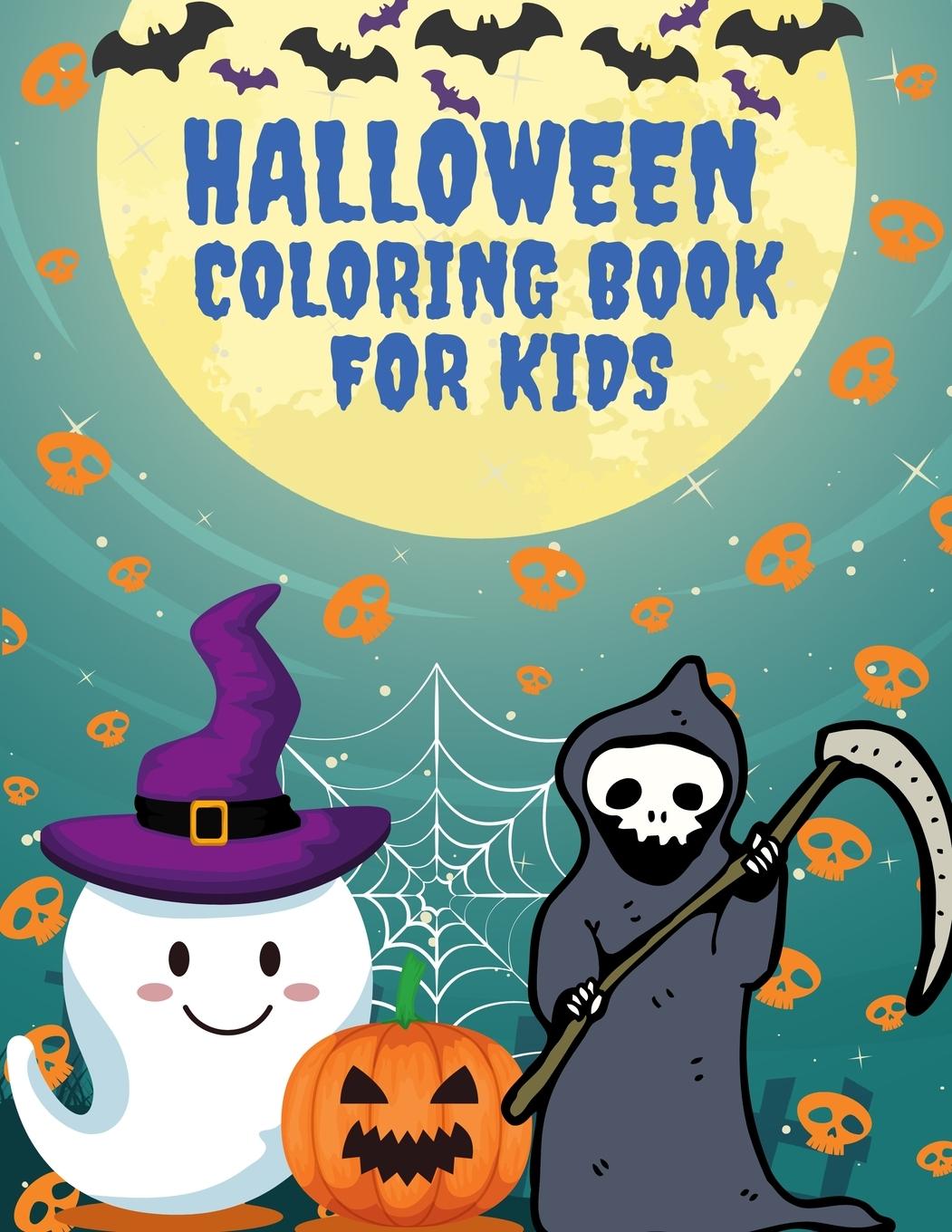 Kniha Halloween Coloring Book for Kid 