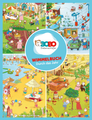 Книга Bobo Siebenschläfer Wimmelbuch - Durch das Jahr mit Bobo Siebenschläfer 
