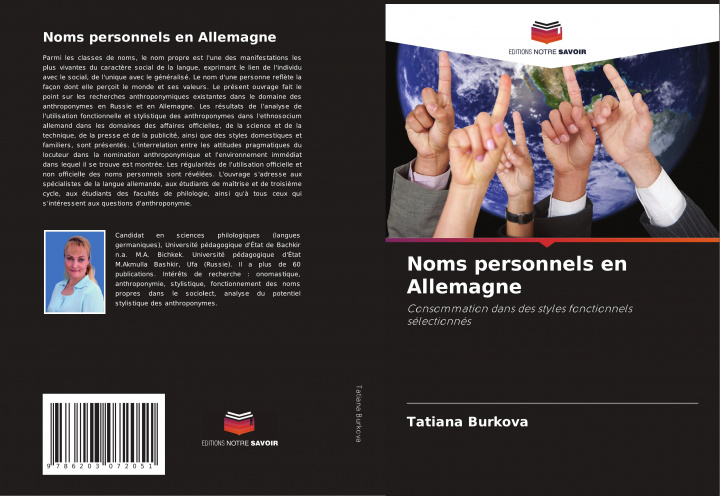 Buch Noms personnels en Allemagne Tatiana Burkova