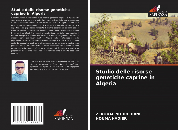 Knjiga Studio delle risorse genetiche caprine in Algeria Houma Hadjer