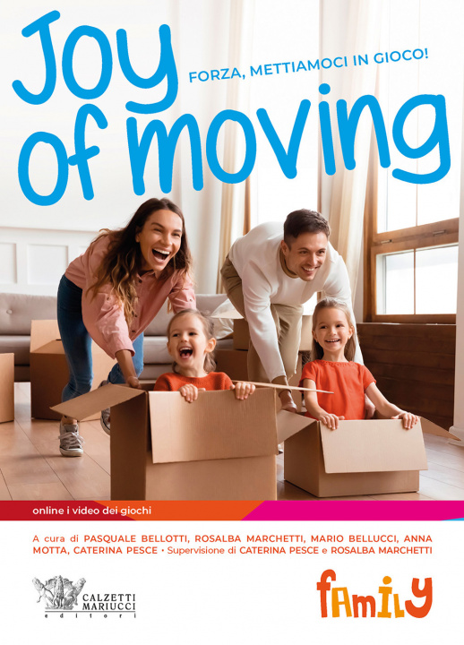 Kniha Joy of moving family 