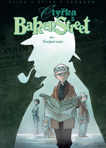 Kniha Čtyřka z Baker Street Londýnští sirotci J. B. Djian