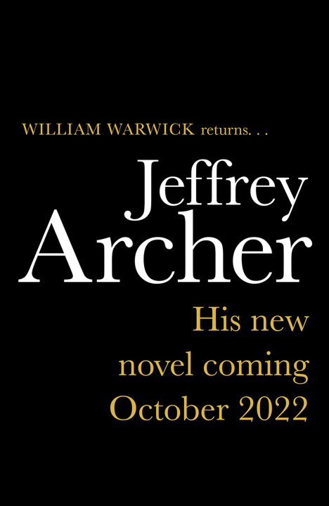 Knjiga William Warwick Book 5 Jeffrey Archer