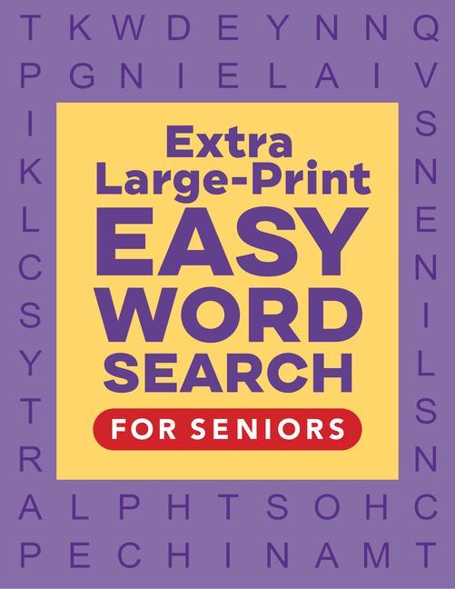 Carte Extra Large-Print Easy Word Search for Seniors 