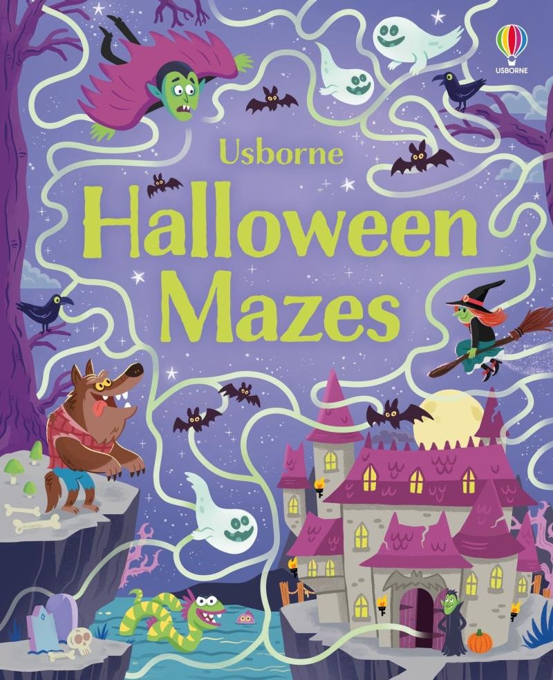 Kniha Halloween Mazes 