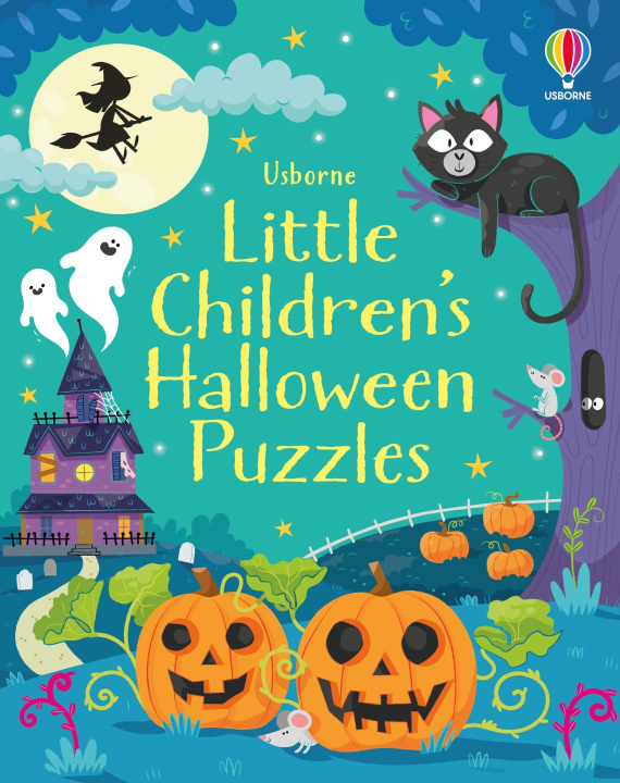 Knjiga Little Children's Halloween Puzzles 