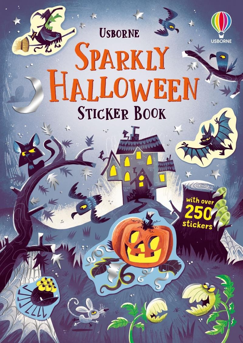 Knjiga Sparkly Halloween Sticker Book 
