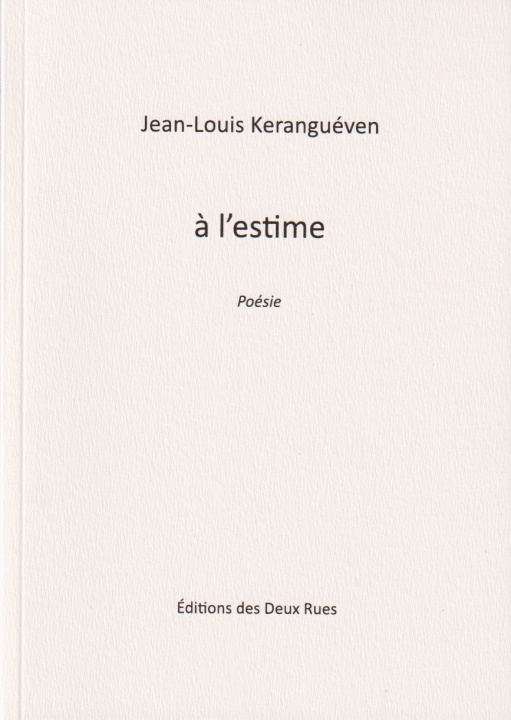 Knjiga A l'estime KERANGUEVEN