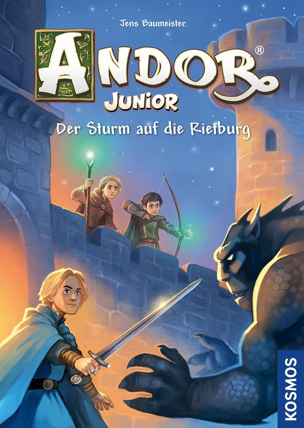 Könyv Andor Junior, 2, Der Sturm auf die Rietburg Michael Menzel