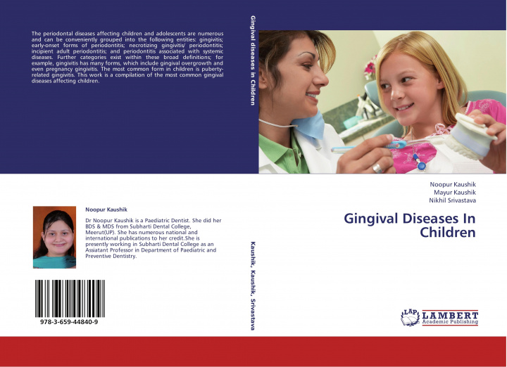 Kniha Gingival Diseases In Children Mayur Kaushik