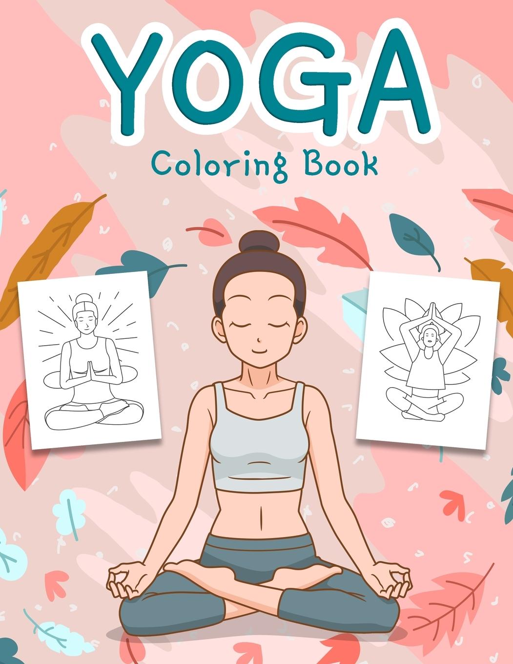 Buch Yoga Coloring Book 