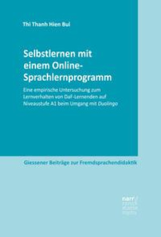 Knjiga Selbstlernen mit einem Online-Sprachlernprogramm Hien Bui Thi Thanh