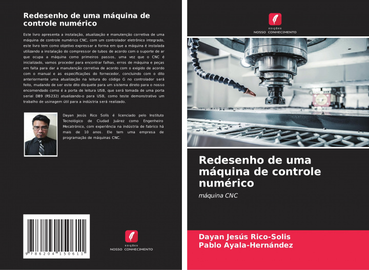 Kniha Redesenho de uma maquina de controle numerico Pablo Ayala-Hernández