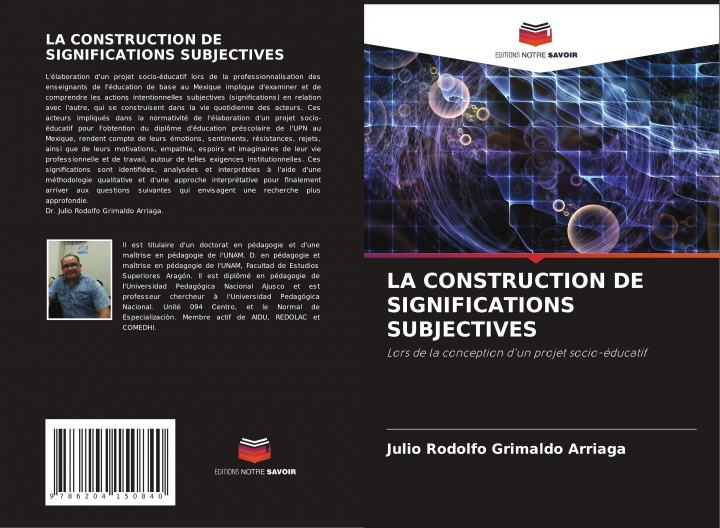 Kniha Construction de Significations Subjectives 
