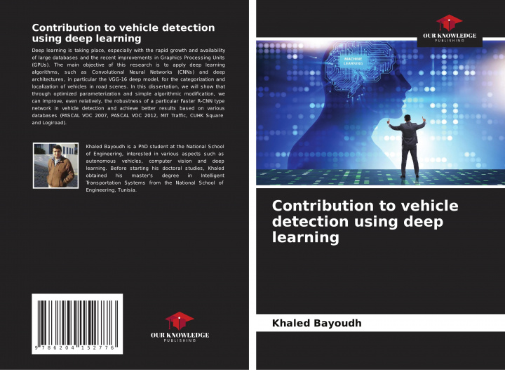 Knjiga Contribution to vehicle detection using deep learning Khaled Bayoudh