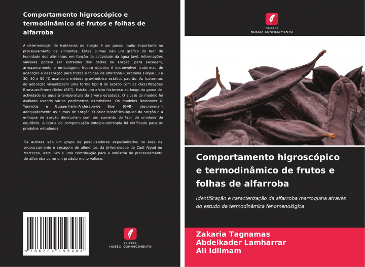 Kniha Comportamento higroscopico e termodinamico de frutos e folhas de alfarroba Abdelkader Lamharrar