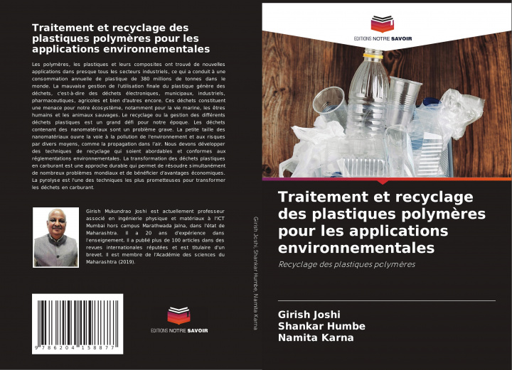 Kniha Traitement et recyclage des plastiques polymeres pour les applications environnementales Shankar Humbe