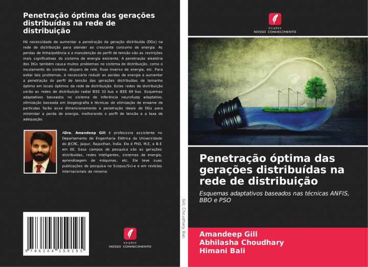Kniha Penetracao optima das geracoes distribuidas na rede de distribuicao Abhilasha Choudhary