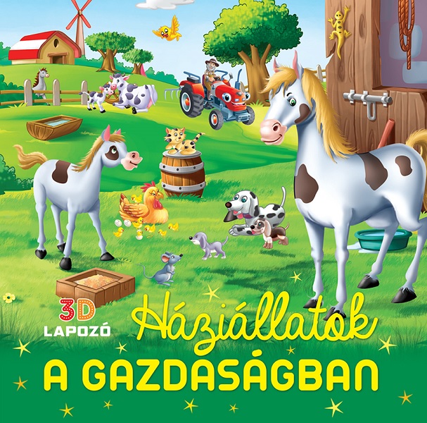 Book Háziállatok a gazdaságban 3D lapozó 