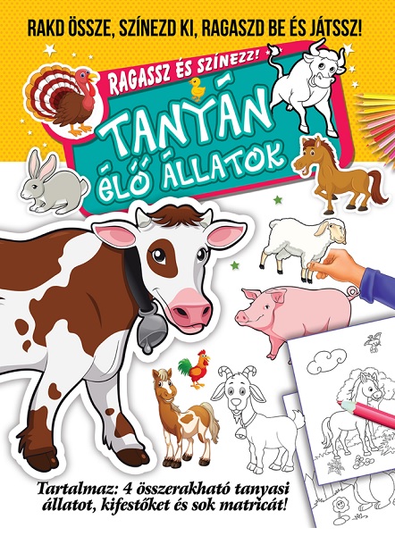 Kniha Tanyán élo állatok 
