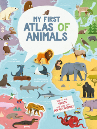 Könyv My First Atlas of Animals Ronny Gazzola