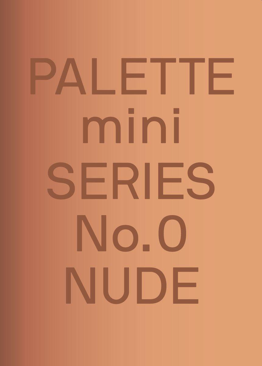 Kniha PALETTE Mini 00: Nude 