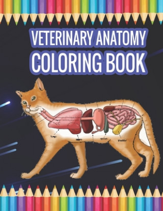 Kniha Veterinary Anatomy Coloring book Sohag Kazi